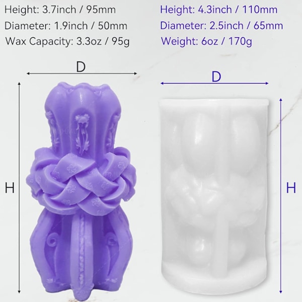 Lys til at lave lys, 3D silikone lys