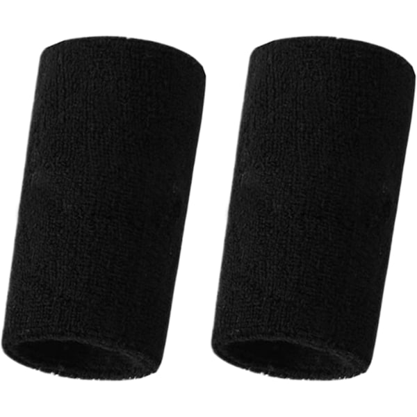 Sport Wrist Sweatbands - Elastiska Athletic Cotton Armband