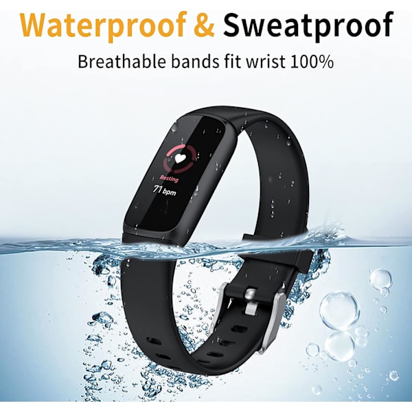 Kompatibel med Fitbit Luxe justerbar ersättning