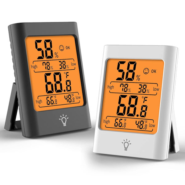 2,7 Indendørs digitalt termometer temperaturmåler