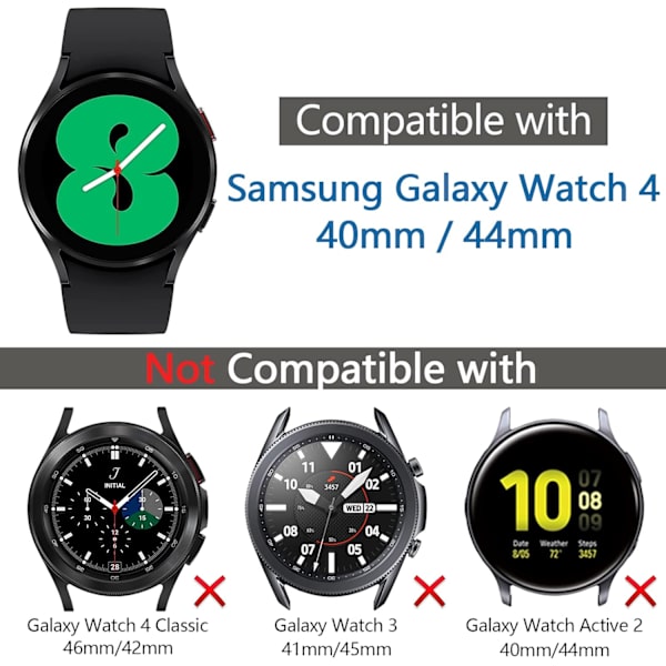 Etui Kompatibel med Samsung Galaxy Watch 4 Bling