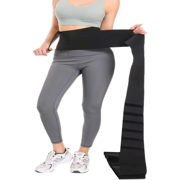 Taljetræner til kvinder Plus Size Svedbånd Talje Wrap til mave Body Wrap