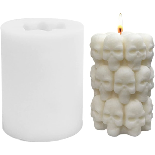 Pelare Skelet Form 3D Kranieform