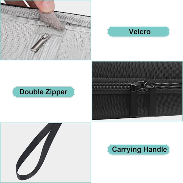 Hard Resesladdar Organizer Universal Small Electronic