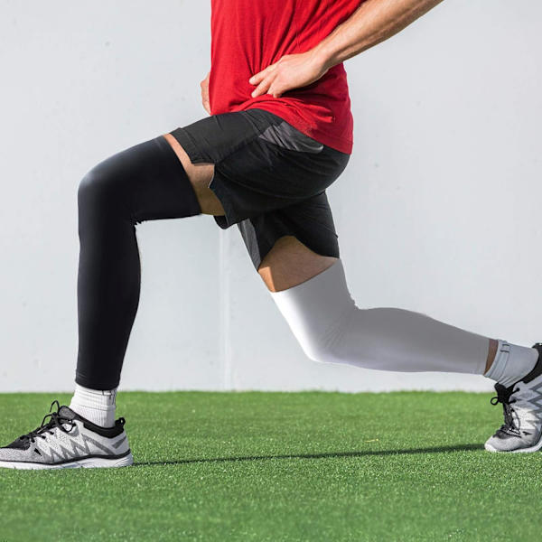 Leg Sleeves Compression - Lange Knestøtte med UV-beskyttelse for