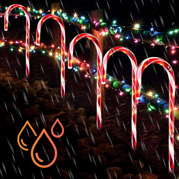 Julgodis Lampor, 12 st Julgrändsmarkörer med 72 st