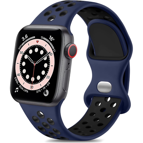 Sportband som är kompatibla för Apple Watch Band Series 7 41mm