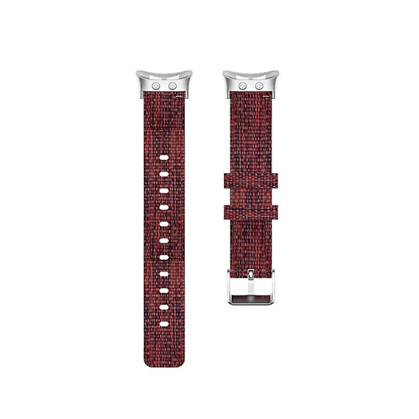 Til Garmin Forerunner 45 / 45s / Swim 2 Universal Nylon Canvas Watch Band ZVX Wine Red