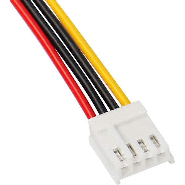 Dator Molex 4-stifts förlängningskabel för ström, 8 tum