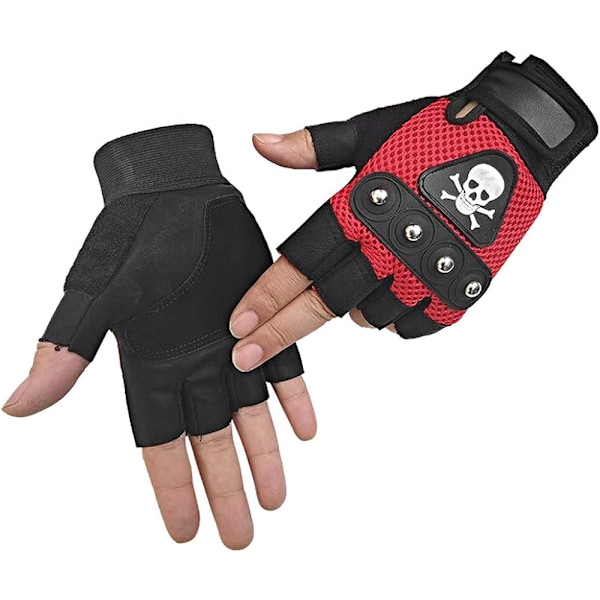 Punk Rock Biker Gothic hansker for menn