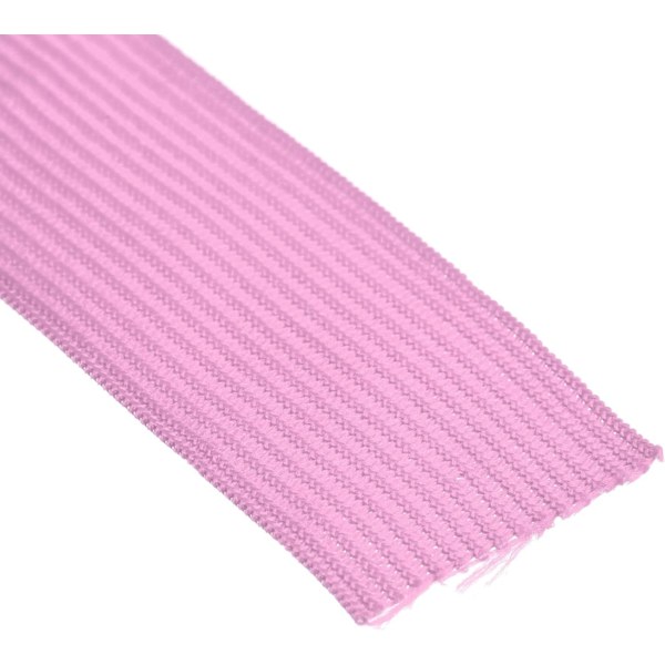 Elastiska band för sömnad 1\" 10 meter rosa stickad elastisk spole hög elasticitet för