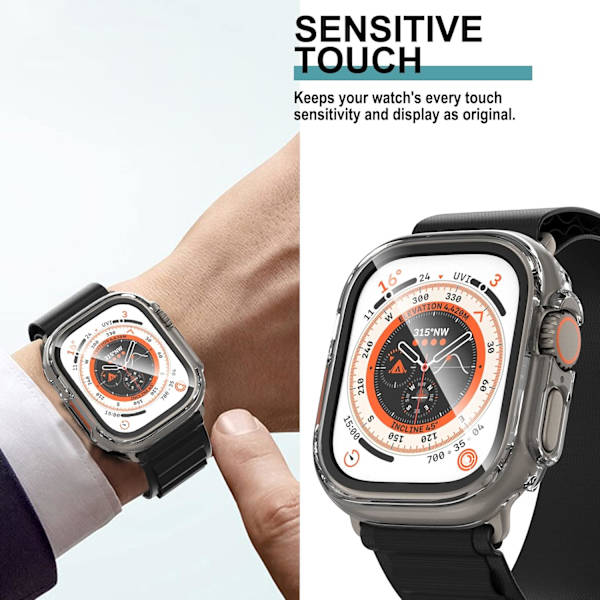 6-pak etui til Apple Watch Series 8 Ultra 49mm skærmbeskyttelse