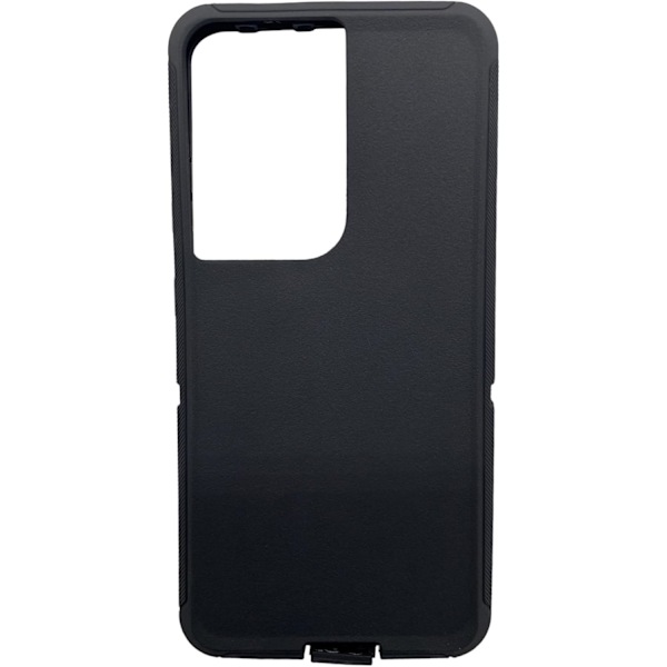 Udskiftnings TPE Gummi Ydre Skal Kompatibel med Galaxy S21 Ultra Defender Series Cover (Sort) Sort