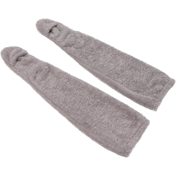 Over Knee Fuzzy Socks - Plush Lange Benvarmere