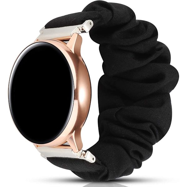 Passar för Garmin Venu Sq Bands kvinnor, 20 mm feminin elastisk Scrunchy