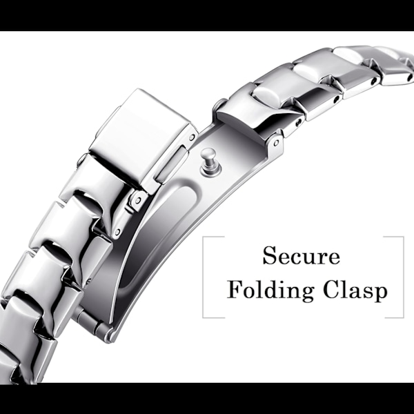 Rustfritt stålband Kompatibel med   Galaxy Watch 6 5 4 40mm 44mm/Watch 6 Classic 43mm 47mm/Watch 4 Classic 42mm 46mm/Watch 5 Pro 45mm, Slank