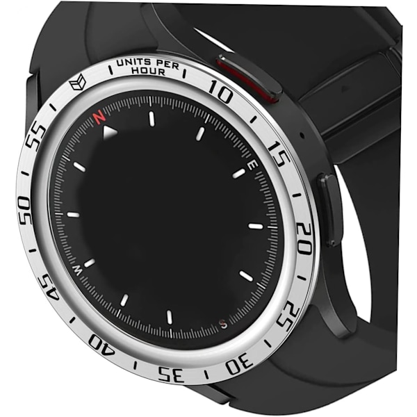 Galaxy Bezel 4 Classic Fodral Klocka 4 Classic 46mm Armband Kant Trim Metall Bezel Cirkel Bezel Ersättning Klockfodral Tillbehör Klockarmband Dekorativ Bezel