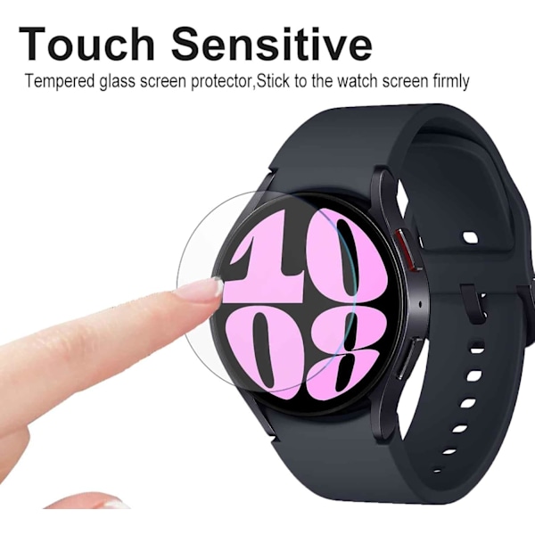 2-pack fodral för Galaxy Watch 6 40 mm, hårt PC ultra-tunt skyddande