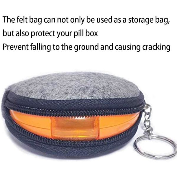 Pillerfodral Pillbox Veckovis 3 gånger 7 fack