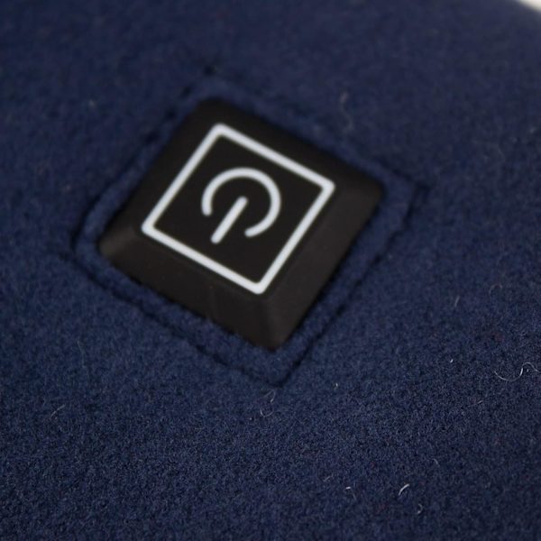 Intelligent oppvarmet skjerf - USB nakkevarmerpute (blå)
