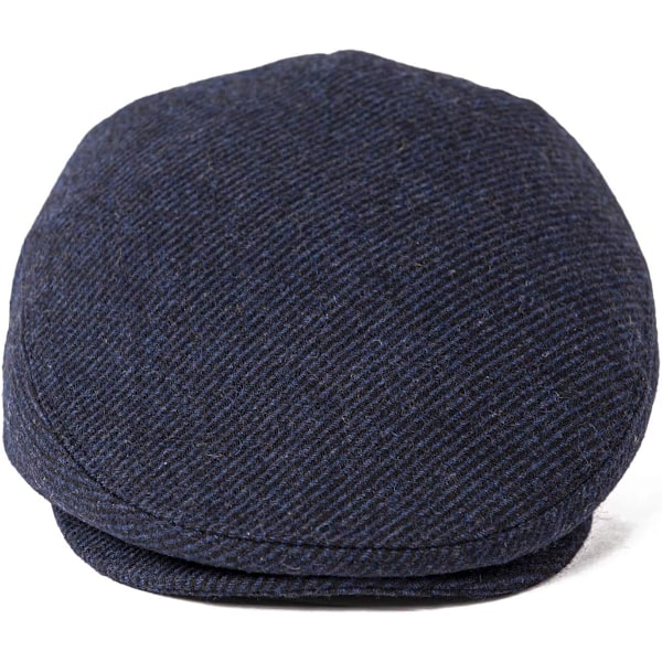 Herre Ullblanding Ivy Newsboy Cap Tweed Gatsby Flat Hat