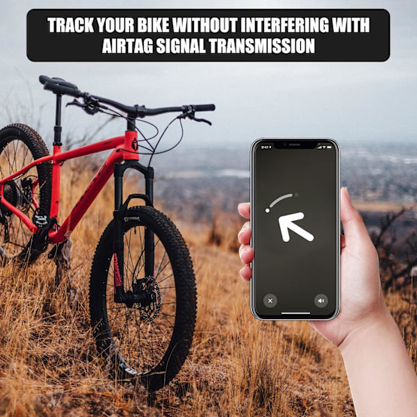 Sykkelskjult feste for - GPS-sporingsholder