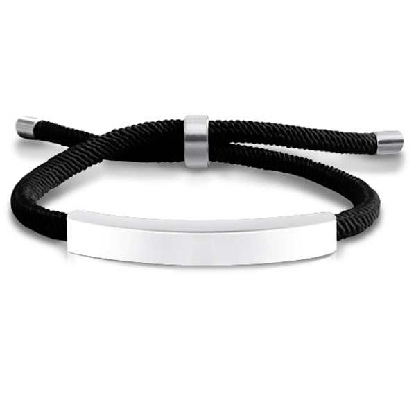 5 armband i rostfritt stål - Perfekt julklapp - Titanstål flätade armband