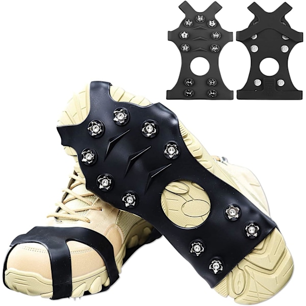 Crampons ispigger for sko og støvler (mikropigger)