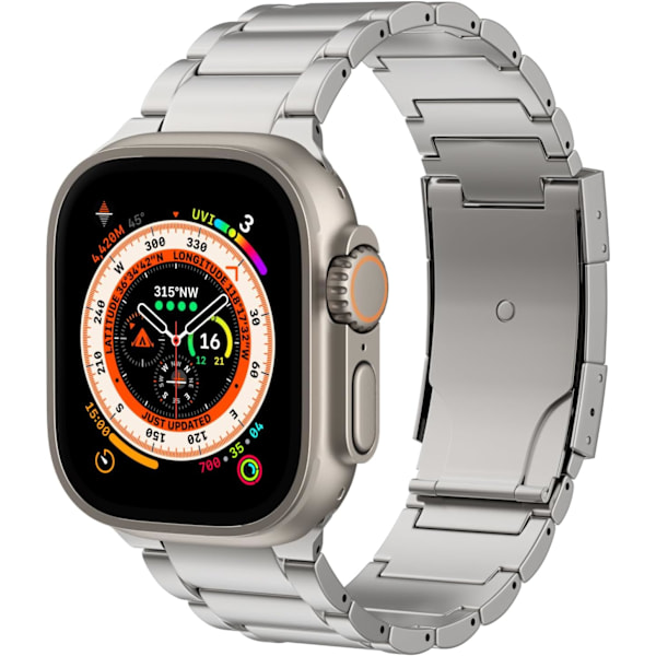 Titanium armbandersättning kompatibel med   Watch Ultra 2 Ultra 49mm iWatch SE 2 SE 49mm 45mm 44mm 42mm 46mm iWatch Series 10 9 8 7 6 5 4 3 2 1