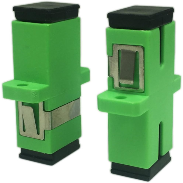 Enkelmodsfibersoptisk adapter - Grön 5-pack