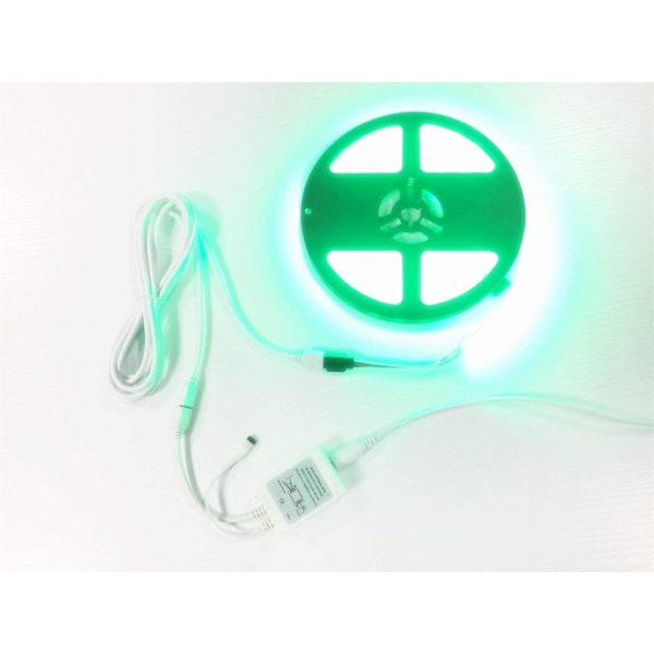 2 stk. 2,5 m 8,2 fod RGB LED-strimmelforlængerkabel