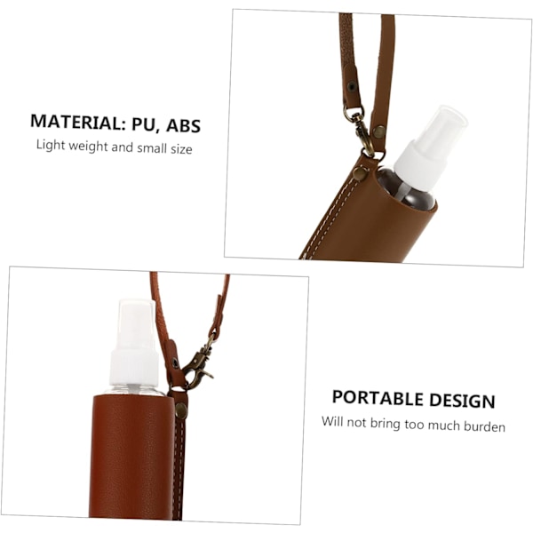 6 set flaskor tomma flaskor för vätskebehållare med PU-påse sprayflaskor Keyanh?