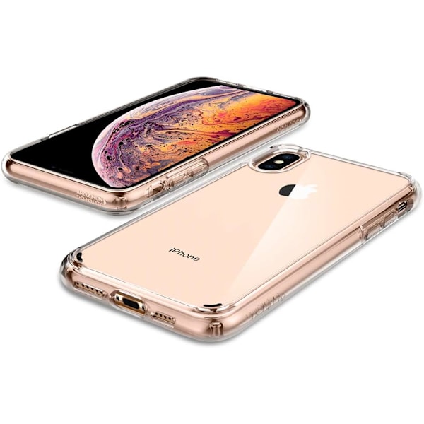 Ultra Hybrid Designet til iPhone Xs MAX Cover (2018) - Krystalklar Krystalklar