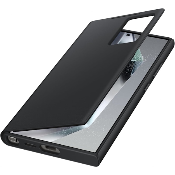 Galaxy Official S24 Ultra Smart View -lompakkokotelo, musta Musta