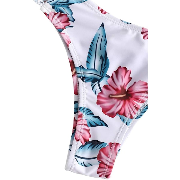 Dames badedragt Halter Ribbed Polka Dot Tie Dye String badedragt Bikini sæt
