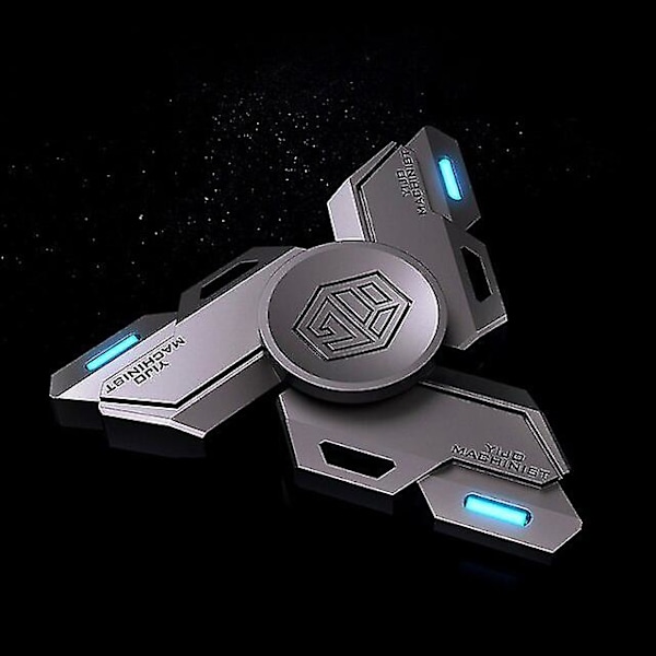 Lysende Fidget Spinners Metal Legering Hånd Spinner Mute Leje R188 Noctilucent