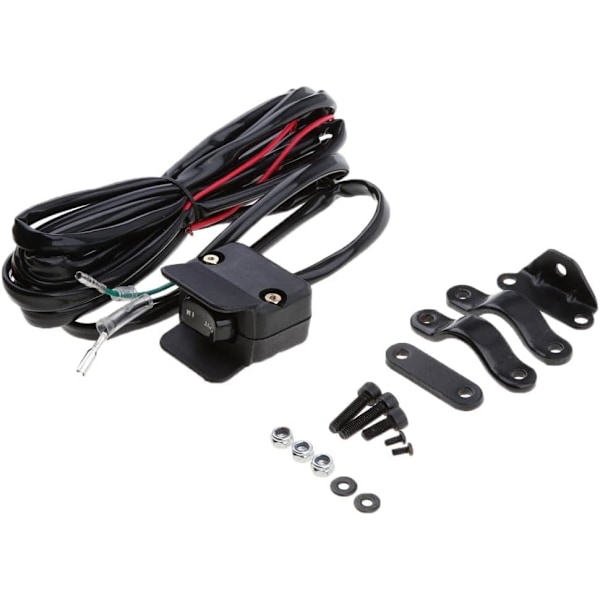 Universal ATV UTV Styrestang Kontroll Linje Vinsj Vippebryter Styrestang
