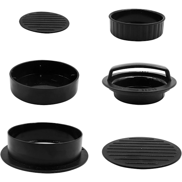 Burgerform og Patty Maker-sett med vokspapir (flere størrelser)