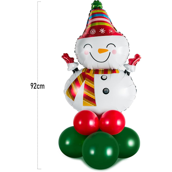 Jule Snømann Ballonger - Festdekorasjoner