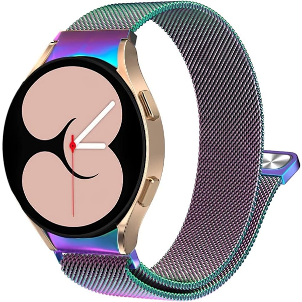 Sömlösa mesh-armband för Galaxy Watch 6/5/4 Band 40mm 44mm/ Watch 5 Pro