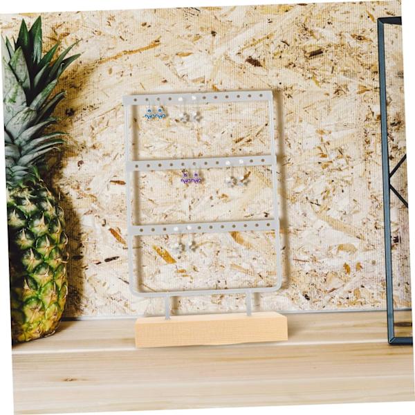 Smyckesställ örhänge hållare örhängen hängande ställ örhängen display ställ delikat smyckesställ örhängen stativ butik smycken arrangör vit