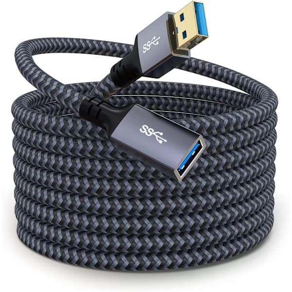 USB 3.0-förlängningskabel 20 fot lång USB -förlängningskabel