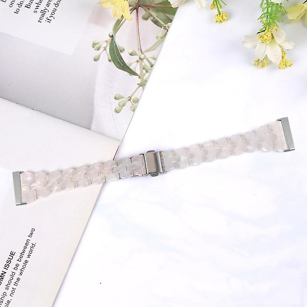 Universell rem i harts för Fitbit Versa 3 / Sense YGG Shell White