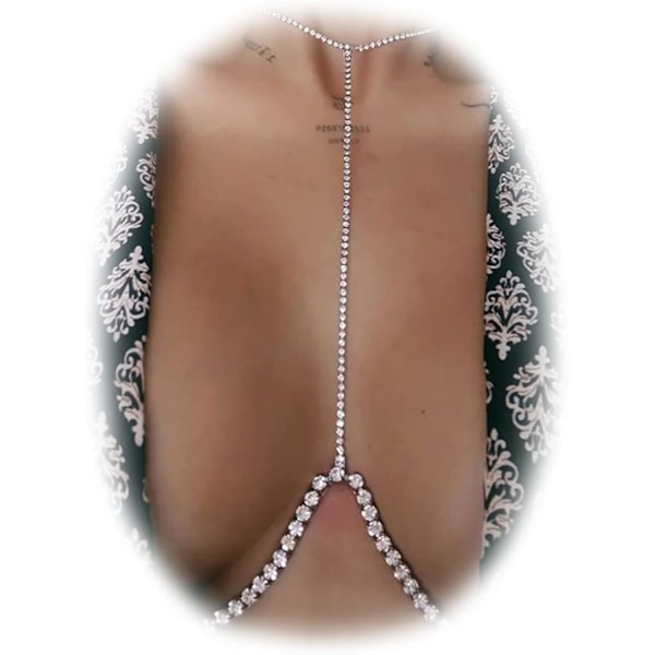 Gull kroppskjede Smycken for kvinner Body Chain halskjede