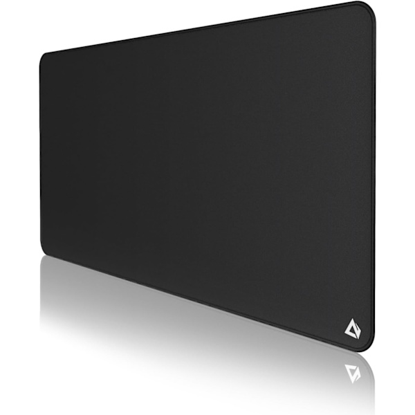 amin Musmatta XXXL, 1200 x 600 mm / 47,2 tum x 23,6 tum x 0,3 cm, Överdimensionerad utökad slät yta Musmatta för skrivbord, Vattentät tygyta, halkfritt gummi