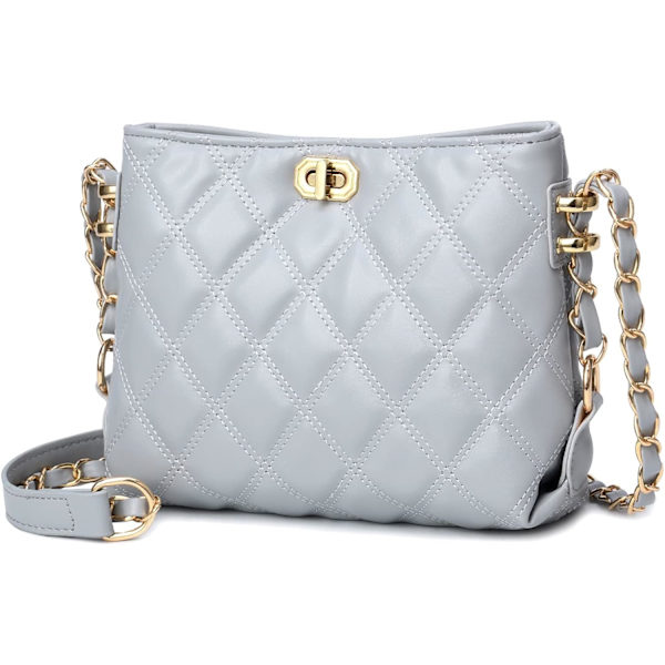Små Crossbody-tasker til kvinder Punge Fashion Læder Letvægtshåndtasker