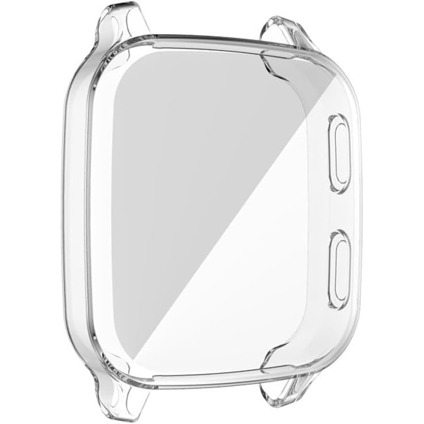 4-pak Etui Kompatibelt med Garmin Venu Sq 2 / Venu Sq Skærmbeskyttelse Etui, Blød TPU All-Around Beskyttende Skærm Cover Bumper Ramme til Garmin Venu