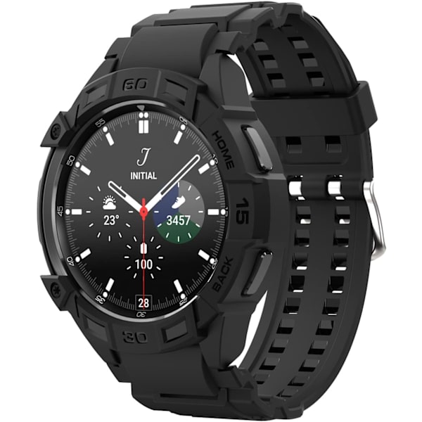 TPU Bumper Case Cover til Samsung Galaxy Watch 4 Classic 46mm, bezel