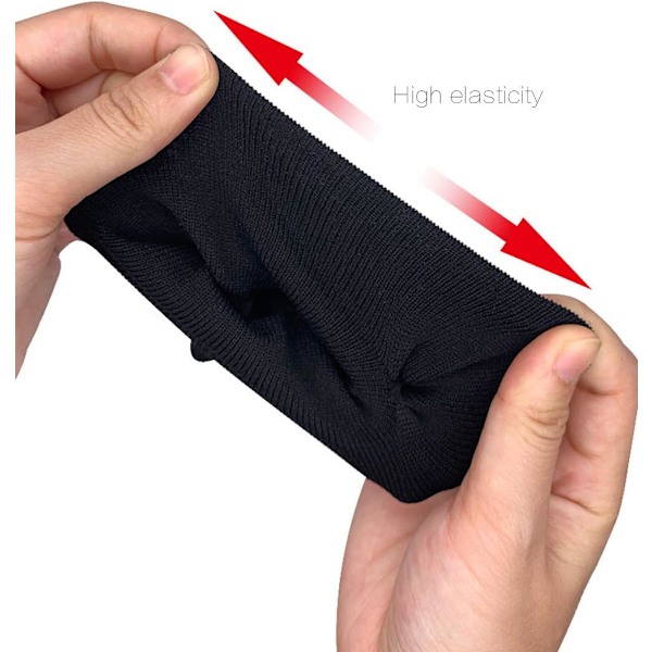 5-finger pekskärmshandskar, stickad lätt elastisk vindtät fjäder