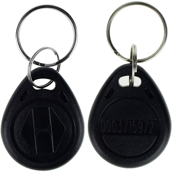 125KHz Smart ID Key Tag Card RFID Access Control Key Card (Pakke med 10)